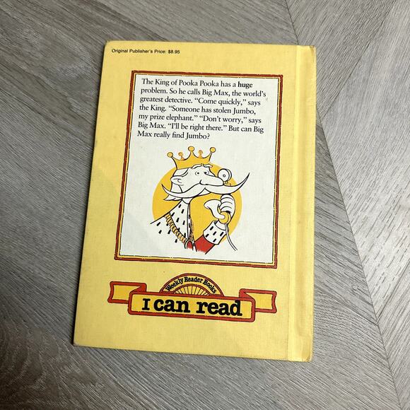 Big Max World's Greatest Detective I Can Read Mystery Platt Lopshire 1965 Book - Picture 2 of 9